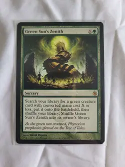 Green Sun's Zenith Mirrodin Besieged Regular - Image 1