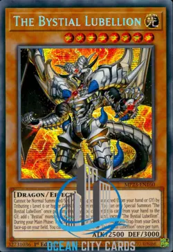 Yugioh The Bystial Lubellion MP23-EN160 Secret Rare Near Mint 1st Edition - Image 3