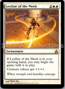 MTG SkeenAB Leyline of the Meek from Guildpact. NM. - Image 1