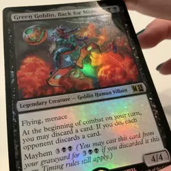 Green Goblin, Back for More 0657 (Foil) Rare MTG Marvel Super Heroes Commander - Image 2