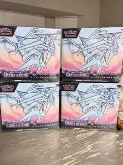 Pokemon TCG Chaos Rising Pokemon Center ETB Elite Trainer Box NEW SEALED - Image 1