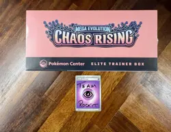 Pokemon TCG Chaos Rising Pokemon Center Elite Trainer Box ETB New & Sealed ✅ - Image 3