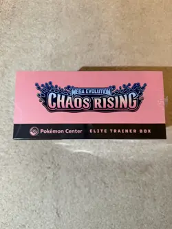 Pokemon TCG Chaos Rising Pokemon Center ETB Elite Trainer Box - Sealed and New - Image 3