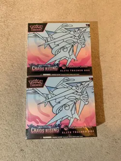 Pokemon TCG Chaos Rising Pokemon Center ETB Elite Trainer Box - Sealed and New - Image 4