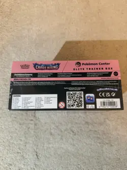 Pokemon TCG Chaos Rising Pokemon Center ETB Elite Trainer Box - Sealed and New - Image 5