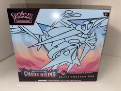 Pokemon Center Chaos Rising Exclusive ETB Elite Trainer Box New Sealed TCG - Image 1