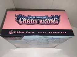 Pokemon Center Chaos Rising Exclusive ETB Elite Trainer Box New Sealed TCG - Image 3