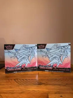 2x Pokemon TCG: Chaos Rising Pokemon Center ETB Elite Trainer Box - New Sealed - Image 1