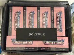 2 x Pokemon TCG Chaos Rising Pokemon Center Elite Trainer Box ETB Sealed New ✅🚚 - Image 1