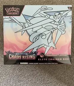 Pokemon TCG: Chaos Rising Pokemon Center Elite Trainer Box ETB - New Sealed - Image 1