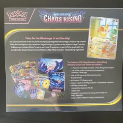 Pokemon TCG Chaos Rising Pokemon Center PC ETB Elite Trainer Box NEW - SEALED - Image 3