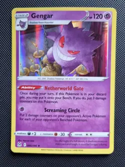 Pokemon Gengar 066/196 Swsh11: Lost Origin Holo - Image 1