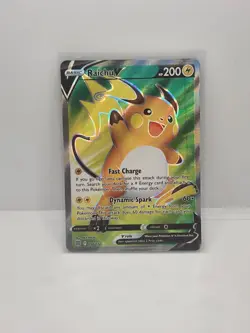 Raichu V 158/172 Ultra Rare Brilliant Stars Pokemon Card - Image 1