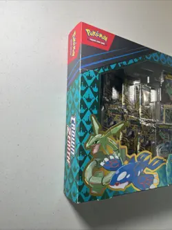Pokemon TCG: Crown Zenith Sea & Sky Premium Collection Box 14 Packs New *Damage* - Image 4
