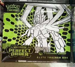 Pokemon Center Mega Evolution Perfect Order Pokemon TCG Elite Trainer Box - Image 1