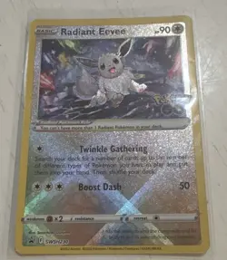The Pokemon Company Radiant Eevee SWSH230 90HP Holo English SWSH Promo - Image 1