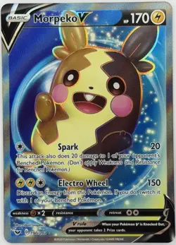 Morpeko V 190/202 - Sword & Shield Full Art Holo - Pokemon TCG - Image 1