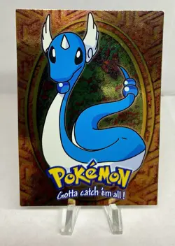 Dragonair E11 of 12 - Blue Logo - HOLO - TOPPS POKEMON CARD - MP/LP - Image 1