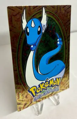 Dragonair E11 of 12 - Blue Logo - HOLO - TOPPS POKEMON CARD - MP/LP - Image 2