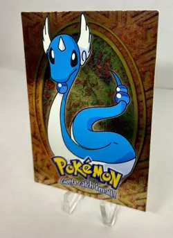 Dragonair E11 of 12 - Blue Logo - HOLO - TOPPS POKEMON CARD - MP/LP - Image 3