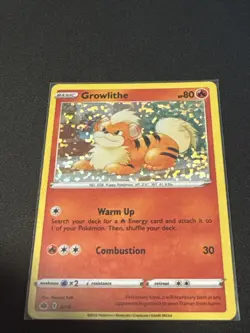 Pokemon TCG Growlithe - 4/15 McDonald’s Promos 2022 LP Condition - Image 1