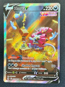 Hoopa V GG53/GG70 Ultra Rare Holo Crown Zenith Sword & Shield Pokemon - Image 1