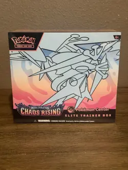 pokemon chaos rising pokemon center etb - Image 1