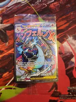 Pokemon Mega Charizard X ex 023 + Oricorio ex Phantasmal Flames UPC Promo Sealed - Image 1