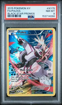 Palkia XY75 Pokemon Xy Black Star Promos - PSA NM-MT 8 - Image 1