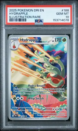 Hydrapple 188 Pokemon Dri En-Destined Rivals - PSA GEM MT 10 - Image 1