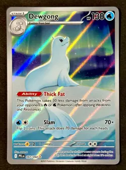 Pokemon Dewgong 097/094 Illustration Rare Pack Fresh Near Mint NM Phantasmal - Image 1