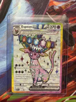 Pokemon TCG - Espeon Ex 175 Black Star Promo Full Art - Image 1