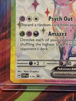 Pokemon TCG - Espeon Ex 175 Black Star Promo Full Art - Image 5