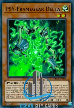Yugioh PSY-Frame-gear Delta Super Rare OP25-EN005 - Image 5