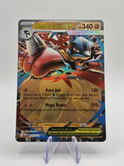 Pokemon TCG - Mega Lucario ex - 077/132 - Ascended Heroes - NM - Image 2