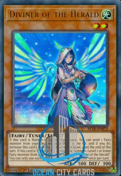Yugioh Diviner of the Herald BLTR-EN072 Ultra Rare 1st Edition - Image 5