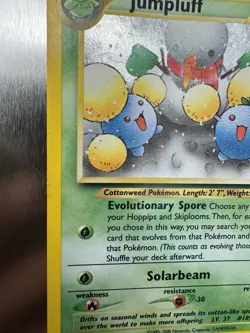 Pokemon Jumpluff 09/64 Neo Revelation Holo Rare Stage 2 English LP TO MORE MP - Image 5