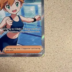 Pokemon TCG Misty's Vitality Full Art Holo Trainer-Supporter PBLEN 111/084 - Image 4