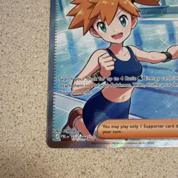 Pokemon TCG Misty's Vitality Full Art Holo Trainer-Supporter PBLEN 111/084 - Image 5
