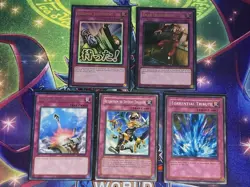 Yugioh Vayu Turbo Edison Format Deck 40/11/11 Grepher Dark Armed Ryko Caius - Image 5