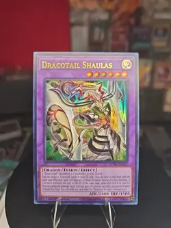 Dracotail Shaulas BPRO-EN037 Ultra Rare Burst Protocol Yu-Gi-Oh NM - Image 1