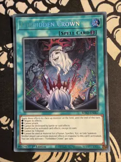 Yu-Gi-Oh! Forbidden Crown Secret Rare BPRO-EN067 English - Image 1