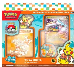 Pokemon TCG 2025 World Championships Deck JP Raging Bolt Yuya Okita - Image 1