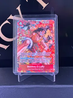 One Piece Monkey.D.Luffy SR Alt Art OP16-015 Near Mint - Image 1