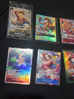 One Piece Assorted 8 Card Lot (2 Sealed Promos) - Image 4