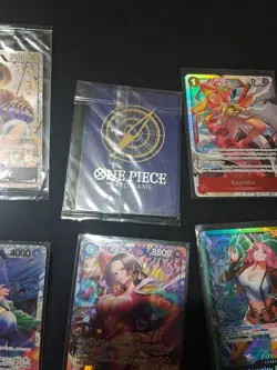 One Piece Assorted 8 Card Lot (2 Sealed Promos) - Image 5
