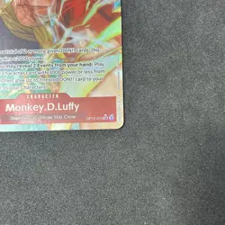 One Piece TCG Legacy Of The Master Monkey D Luffy OP12-015 SR Alt Art English - Image 4