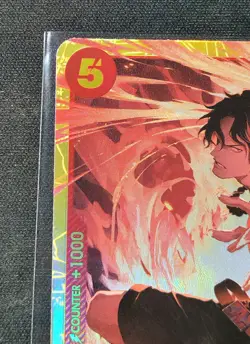 One Piece OP16 The Time of Battle Portgas D Ace ALT Leader Red Deck - CHK IT OUT - Image 4