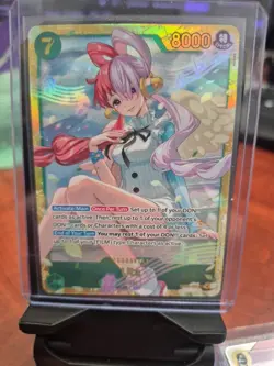 One Piece Extra Booster Heroine's Edition Uta EB03-061 SEC Secret Rare NM - Image 1
