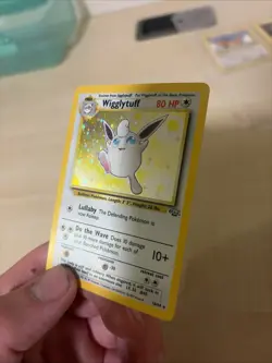 1999 Pokemon Jungle Wigglytuff Holo 16/64 WOTC LP Vintage - Image 2